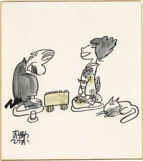 Tetsuo Ogawa Hand Signed Reproduction Shikishi (coloring also done by hand) | Mandarake (Big Web)