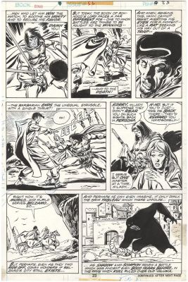 John Buscema | Conan the Barbarian #55 p23 | Nostalgic Investments