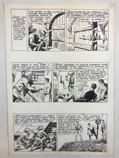 Tex - tavola originale "Il folle Vindex" - Loose page - (1956) | Catawiki