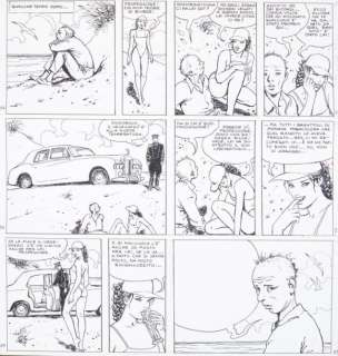 Manara Milo | LE PARFUM DE L’INVISIBLE Planche 30 tome 2 Encre de... | Vermot et Associés