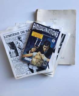 Steiner, Kurt - 189x Planche originale - Hallucinations - Lumière de sang - (1975) | Catawiki