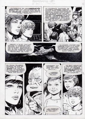 Juan Zanotto | Barbara n.29 La Bestia delle Stelle p.4 | Tavole Originali