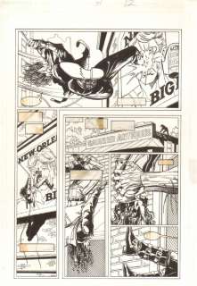 Bob Hall, Tom Ryder - shadowman #31 p. 12 - shadowman swinging - 1994