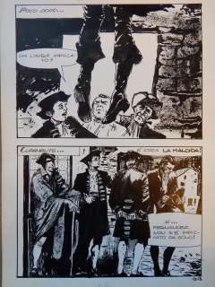 Manara, Milo - Originele pagina - Il Vascello Fantasma - (1970) | Catawiki