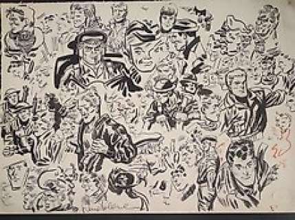 Renato Polese - illustrazione originale - Loose page