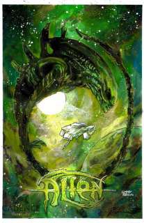 Garry Brown - Alien Movie Artwork issue #NA (Alien)