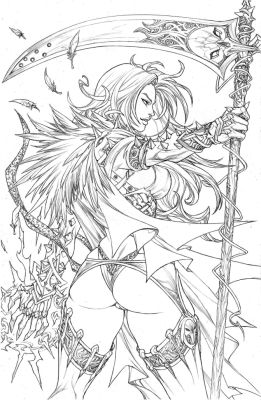 Paolo Pantalena | Lady Death: Sacrificial Annihilation # 1 | More Great Art