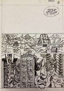 Bruno Gazzotti - Originele schetspagina - Soda T.8 - Tuez en paix | Catawiki