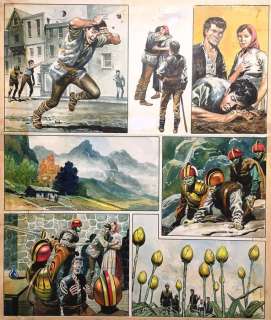 Lawrence, Don - Originele pagina in kleur - Trigië - De Reuzen Ibisplant / The Giant Rallus - (1971) | Catawiki