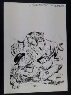 Rin Tin Tin - R. C. Marcello - Originale di Copertina "Rin Tin Tin" - Loose page | Catawiki