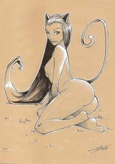 Colon de Franciosi, Thibault - Dessin original - Catwoman - (2017) | Catawiki