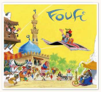 Kiko - FOUFI Encre de Chine et gouache pour cette couverture de Foufiet le