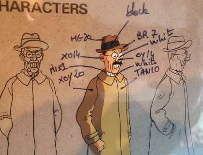 Kuifje - Originele film tekening celluloids van Mitsuhirato - Studio / Ellipse - Le Lotus bleu - (1990) | Catawiki