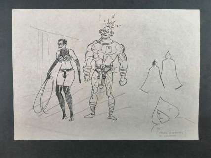 Magnus - Frida e Necron - Loose page - First edition | Catawiki