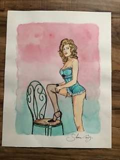 Salomone, Paul - Dessin original couleur - L’Homme qui n’aime pas les armes Ã  feu - (2015) | Catawiki