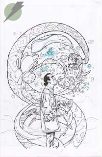 Riley Rossmo | Drumhellar Issue 1 Variant Page Cover | Felix Comic Art