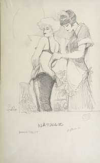 Leone Frollo - Studio originale "Mona Street" - Loose page | Catawiki