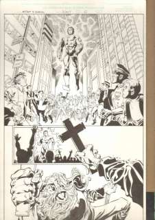 James Fry, Keith Williams - mutant x annual - #3 pg. 12 - great beyonder (2001) (signed)
