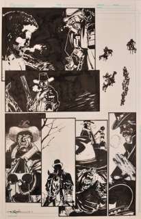 Guera Rm | Django Unchained - Illustration originale de la planche 4 du Comics "Django Unchained", Issue 1 - (2012) | Catawiki