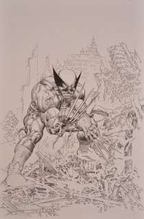 Deodato Jr Mike | Wolverine - Illustration originale de la variante de couverture du Comics "Wolverine", Issue 4 - (2013) | Catawiki