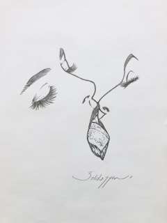 Roberto Baldazzini | Roberto Baldazzini - Disegno originale a matita - 25x35 - firmato - Page volante | Catawiki