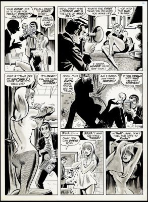 Jim Mooney | Men Magazine Pussycat art | ArchAngels