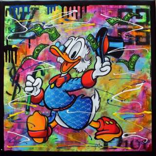 Brisan Gabriel (1967) | Brisan Gabriel - Conceptual Tribute Art - Rich Duck | Catawiki