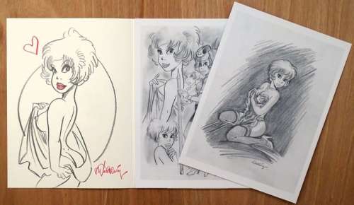 Walthéry | Walthéry, François - Portfolio - Il était sept fois n°18 + dédicace - Page volante | Catawiki