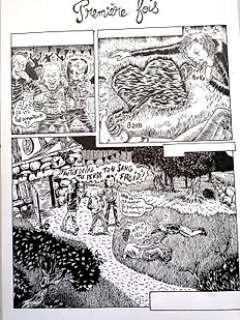 Dav Guedin - Dav Guedin - Planche originale - Confessions d‘un puceau - Première fois - (2012)