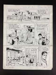 Weinberg, Albert | Weinberg, Albert - Planche originale - Dan Cooper T20 - L’Affaire Minos - (1974) | Catawiki