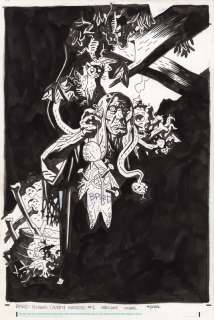 Mike Mignola - B.P.R.D. Hell on Earth: The Pickens County Horror #1 - Variant Cover, 2011