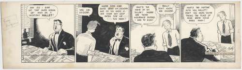 Frank King | King – Gasoline Alley Original Daily Strip  8/8/1941 NO RESERVE! | Russ Cochran