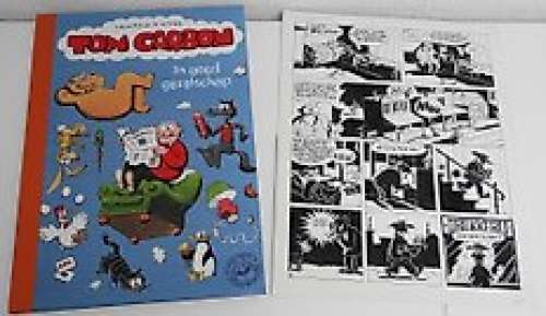 Cromheecke, Luc - Cromheecke, Luc - Originele pagina + Grootformaat luxe album - Tom Carbon - In goed gezelschap - (2010)