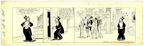 Martin Branner | Branner - Winnie Winkle Original Daily Strip 9/26/1925 | Russ Cochran