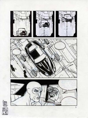 Giuseppe Camuncoli | “Diabolik: Colpo a Spaccanapoli” – tav.08 | Cart Gallery