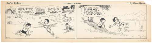 Gene Byrnes | Byrnes - Reg’lar Fellers 6/23/1930s | Russ Cochran