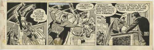 BATMAN DAILY STRIP Strip Art | ComicConnect