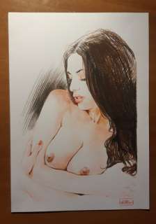 Luca Raimondo | L. Raimondo - original artwork "Topless" - Page volante - Exemplaire unique | Catawiki