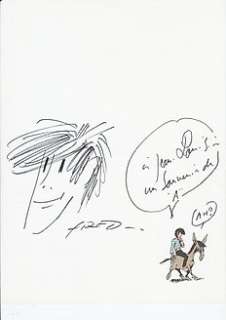 Fred - Fred - 7x Dessin original dédicacé - Philémon