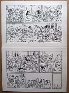 Paul Geerts / Eric de Rop | Suske en Wiske - Originele pagina (p.13) - De preutse prinses - (2020) | Catawiki