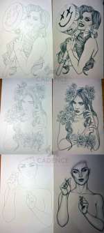 Jenny Frison - Catwoman (DC Comics) issue #35-37 (Variant Cover)