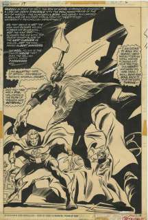 MARVEL SPOTLIGHT Issue #19 Splash Page | ComicConnect