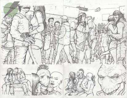 Ramon Villalobos - E Is For Extinction Issue 1 Page 4-5