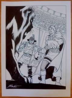 Bono, Fabio | Fabio Bono (De Rode Ridder) - Originele illustratie voor de ex-libris van de integrale editie 2021 - (2020) | Catawiki