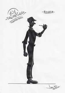 Jaume Esteve, Disney Artist | 101 Dalmatians : Roger - Original Drawing - Jaume Esteve Signed - Pencil Artwork | Catawiki