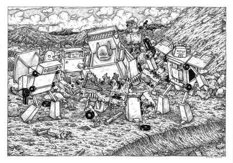 Jeffrey Brown - Incredible Change-Bots 2 Point Something Something - Pieta with Hinkeytonk