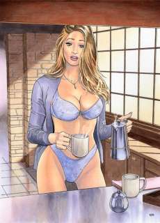 Chabane, Lounis | Lounis Chabane - Dessin original en couleur - Format: 24 x 32 cm. - (2021) | Catawiki