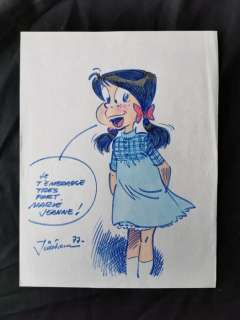 Jidéhem | Sophie - Originele tekening in kleur - Sophie - (1977) | Catawiki