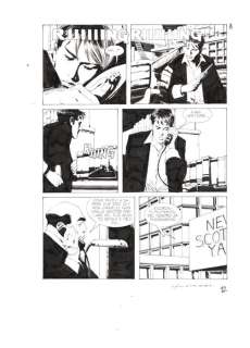 Corrado Roi | Dylan Dog n. 22 - C. Roi - Tavola Originale "Il Futuro Alle Spalle" - Page volante - Exemplaire unique - (2014) | Catawiki