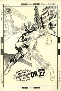 Neal Adams | Green Lantern Issue 63 Page Unused Cover | Albert Moy